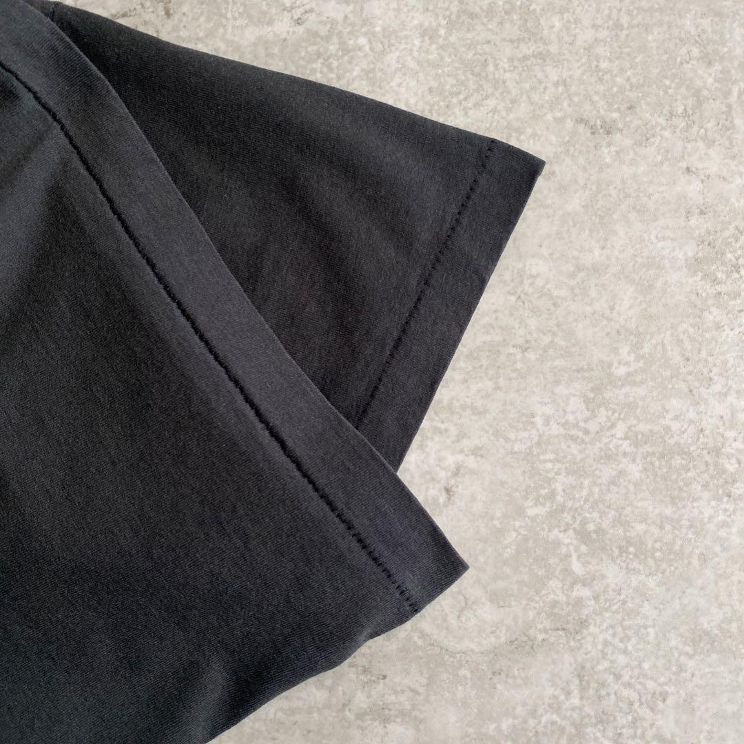 悶絶アートワーク 80s 90s Tシャツ USA製 黒 ブラック XL