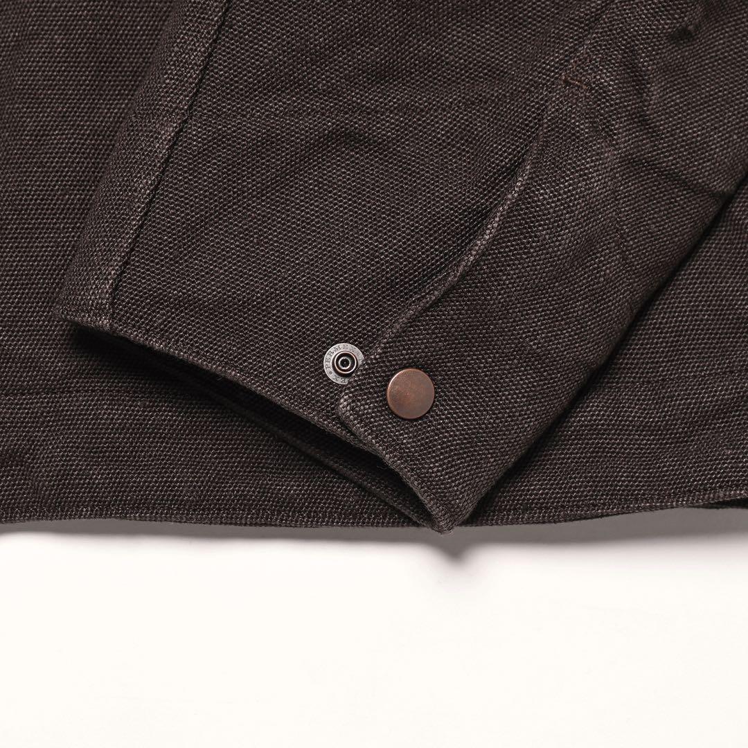 26SS COMOLI ヘンプダック ジップショートジャケット（サイズ2）