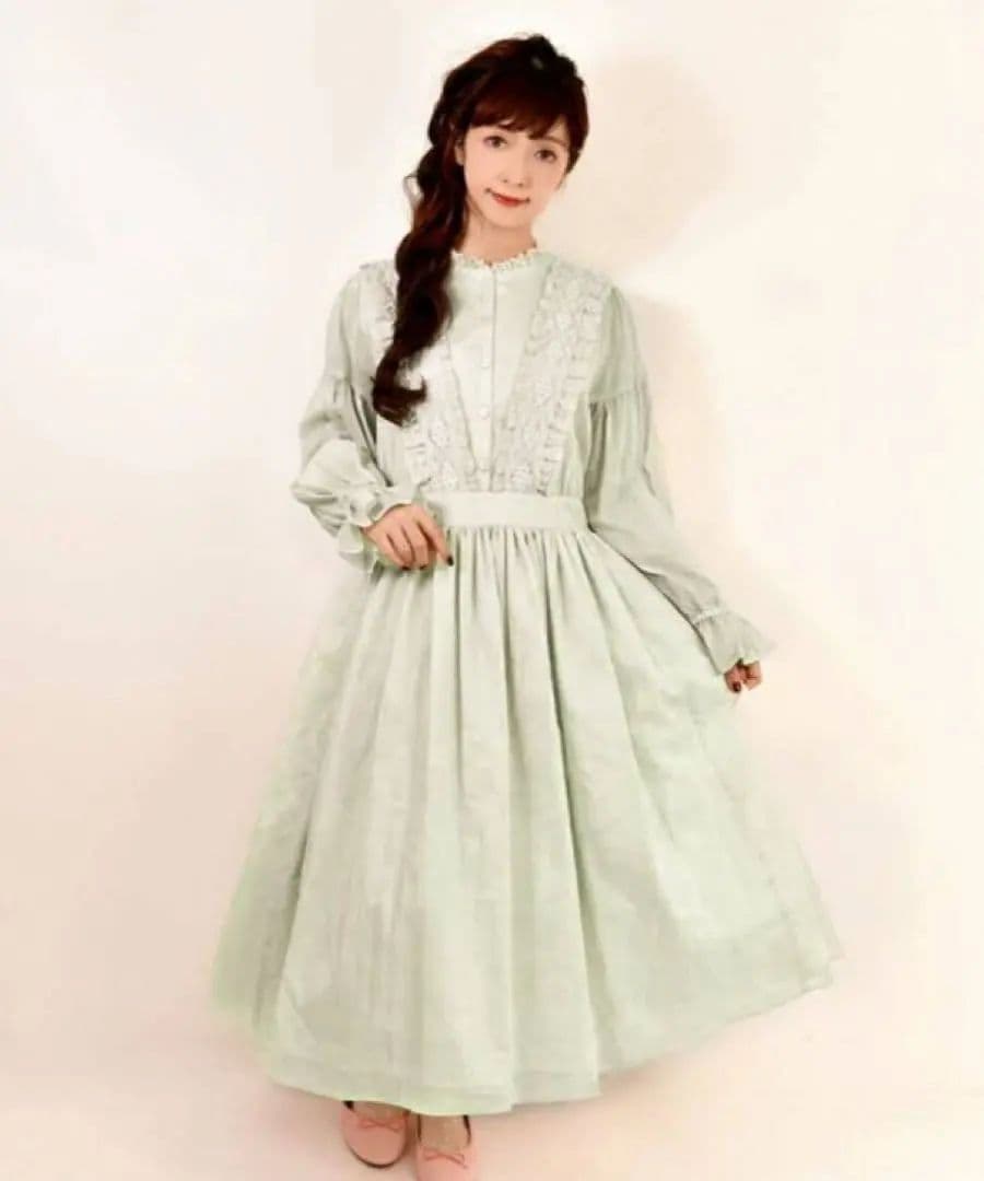 【美品♡3.7万】近年　ペルラネルオストリカ バラトーションレースワンピース