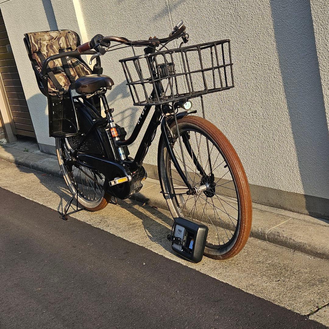 ハイディーII ♪ブリジストン♪電動アシスト自転車♪黒 HYDEE II♪リア