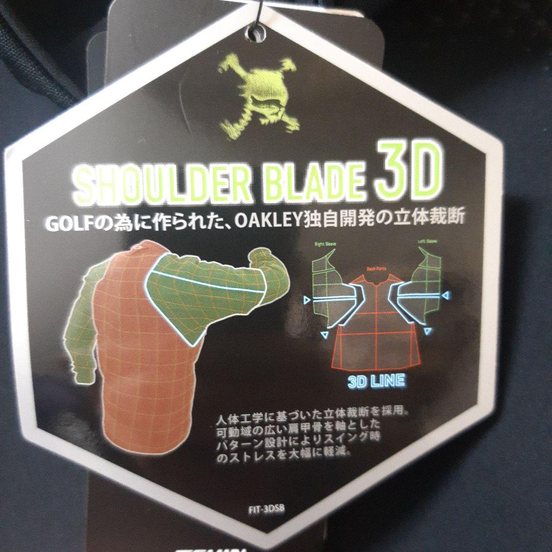新品　オークリーゴルフ　メンズウエア　スカルタートルネックミドル　長袖シャツ