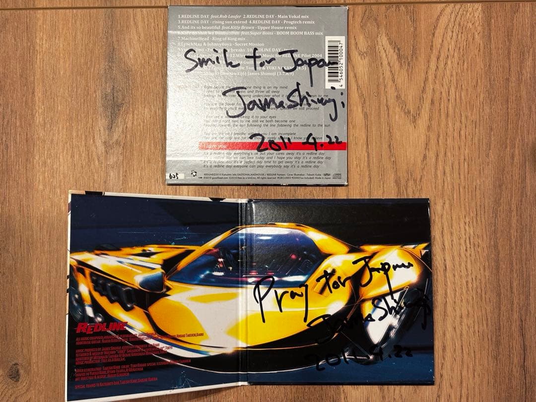 【直筆サイン入】映画 REDLINE サウンドトラック&リミックス 2枚セット