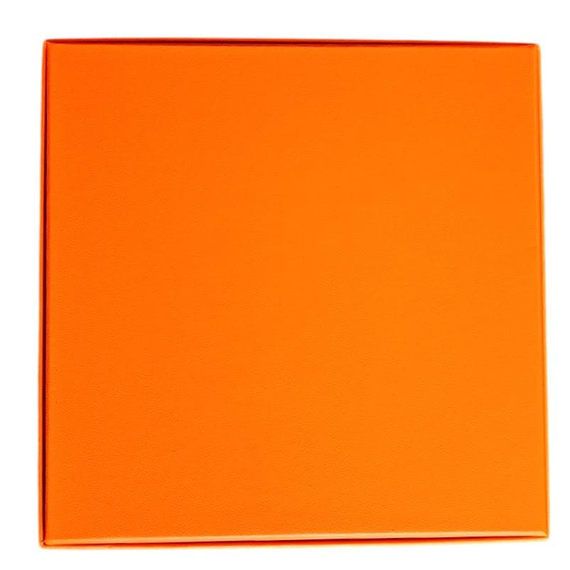 エルメス HERMES ポケットチーフ グランH セイシェルブルー 箱リボン付
