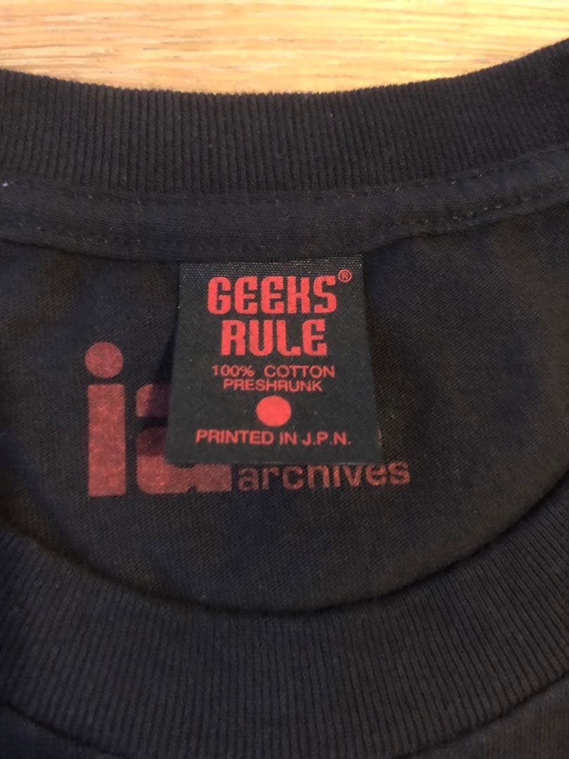 攻殻機動隊展INFINITE GEEKS RULEのトリプルコラボTシャツ XL