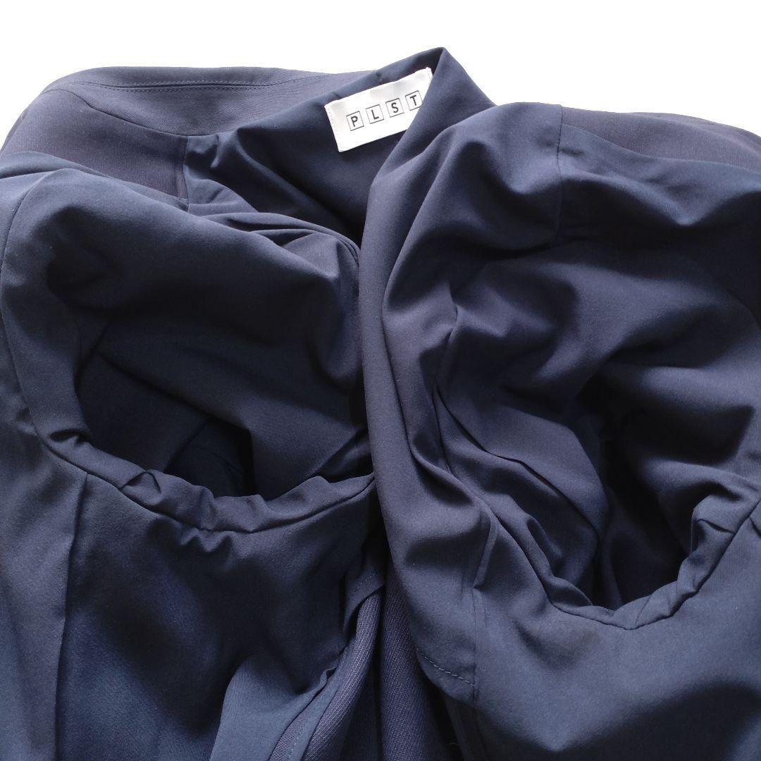 【美品】PLST ダブルブレストジャケット 23SS 金ボタン ネイビー S
