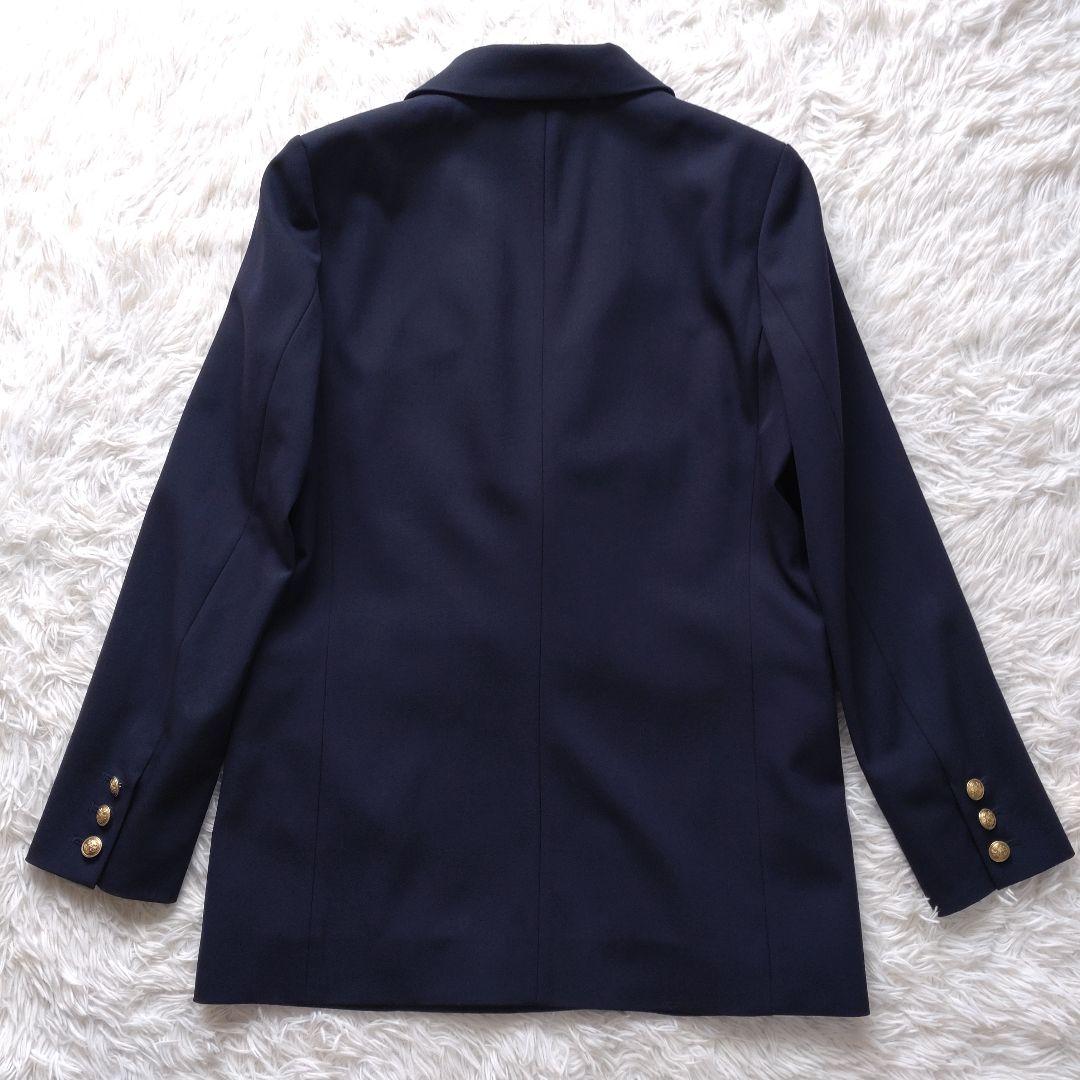 【美品】PLST ダブルブレストジャケット 23SS 金ボタン ネイビー S