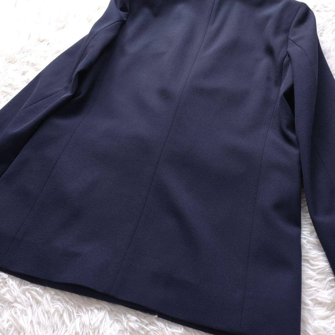 【美品】PLST ダブルブレストジャケット 23SS 金ボタン ネイビー S