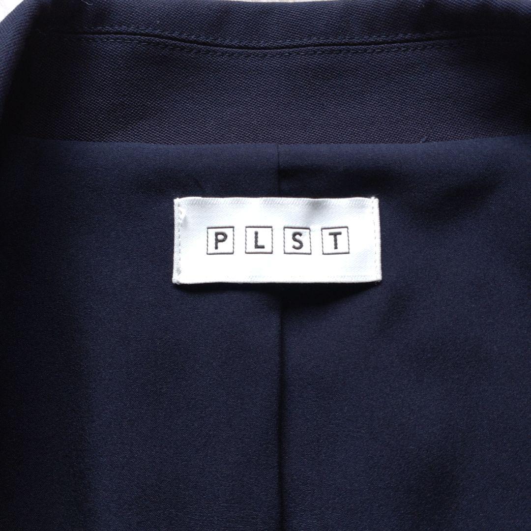 【美品】PLST ダブルブレストジャケット 23SS 金ボタン ネイビー S