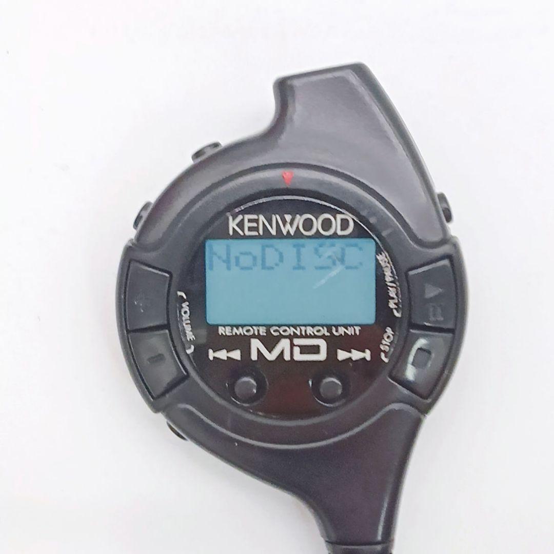 KENWOOD DMC-J7R ポータブルMDレコーダー 通電確認済