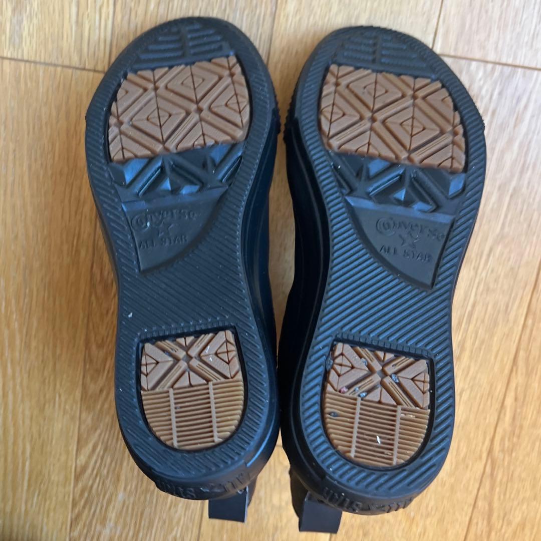 CONVERSE ALL STAR コンバース　レインブーツ　ブラック　22.5