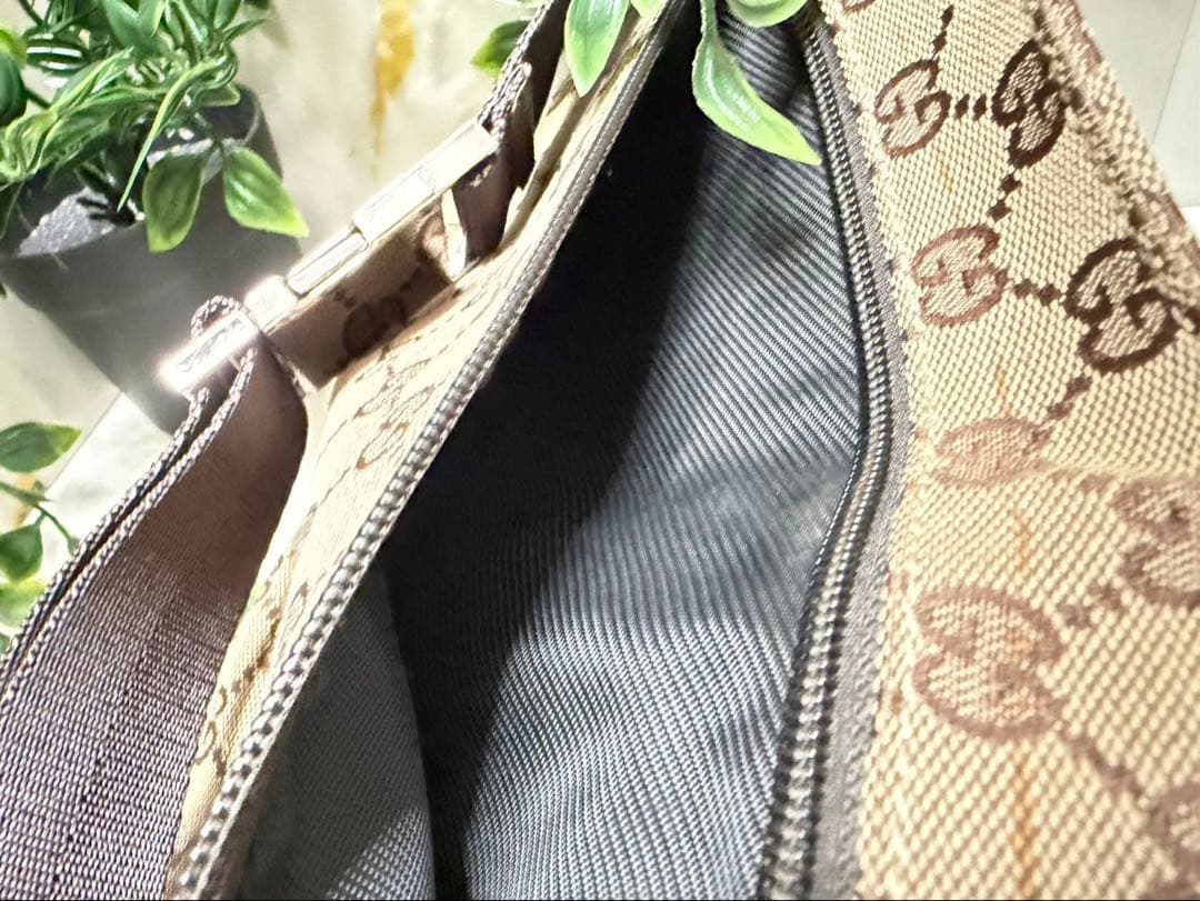 GUCCI ボディバッグ ベージュ/ブラウン