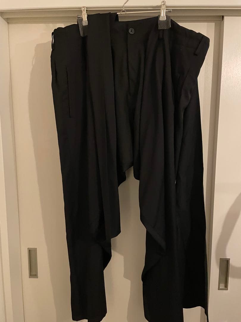 Yohji Yamamoto pour homme 腰巻きドレープパンツ