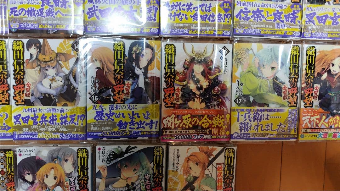 初版）織田信奈の野望全国版全巻+短編