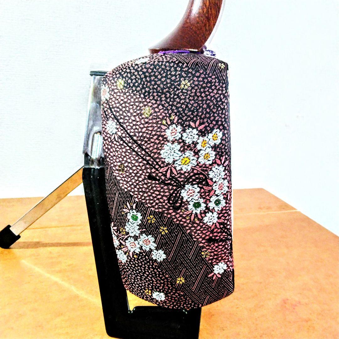 長唄用細棹三味線本体 天然皮　 専用ケース付き