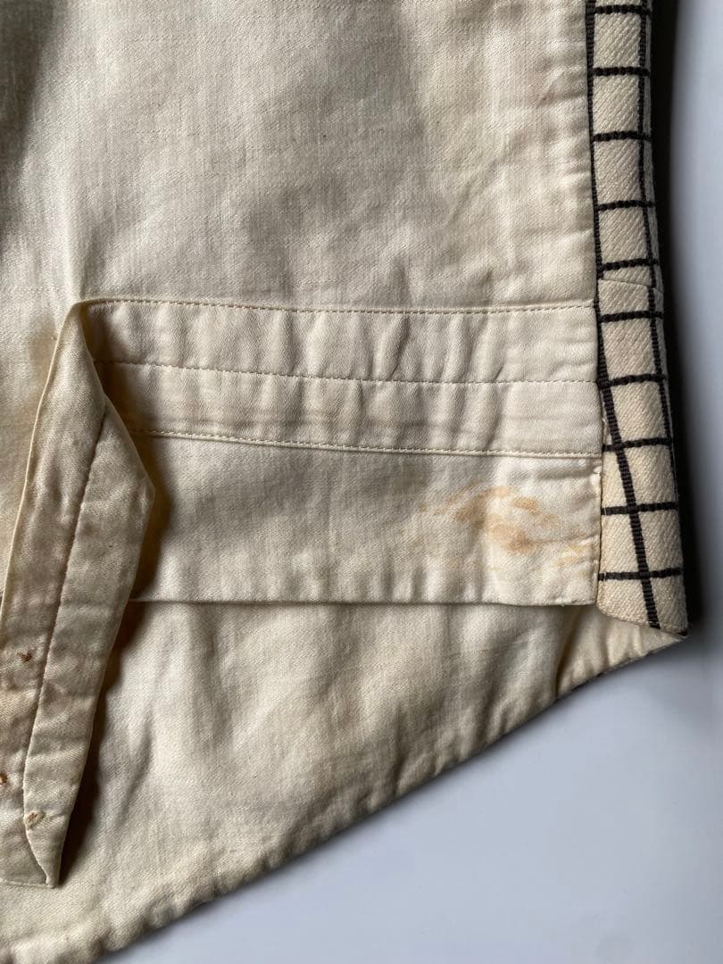 30s vintage ベスト USA製 ヴィンテージ ウール 針刺し フレンチ