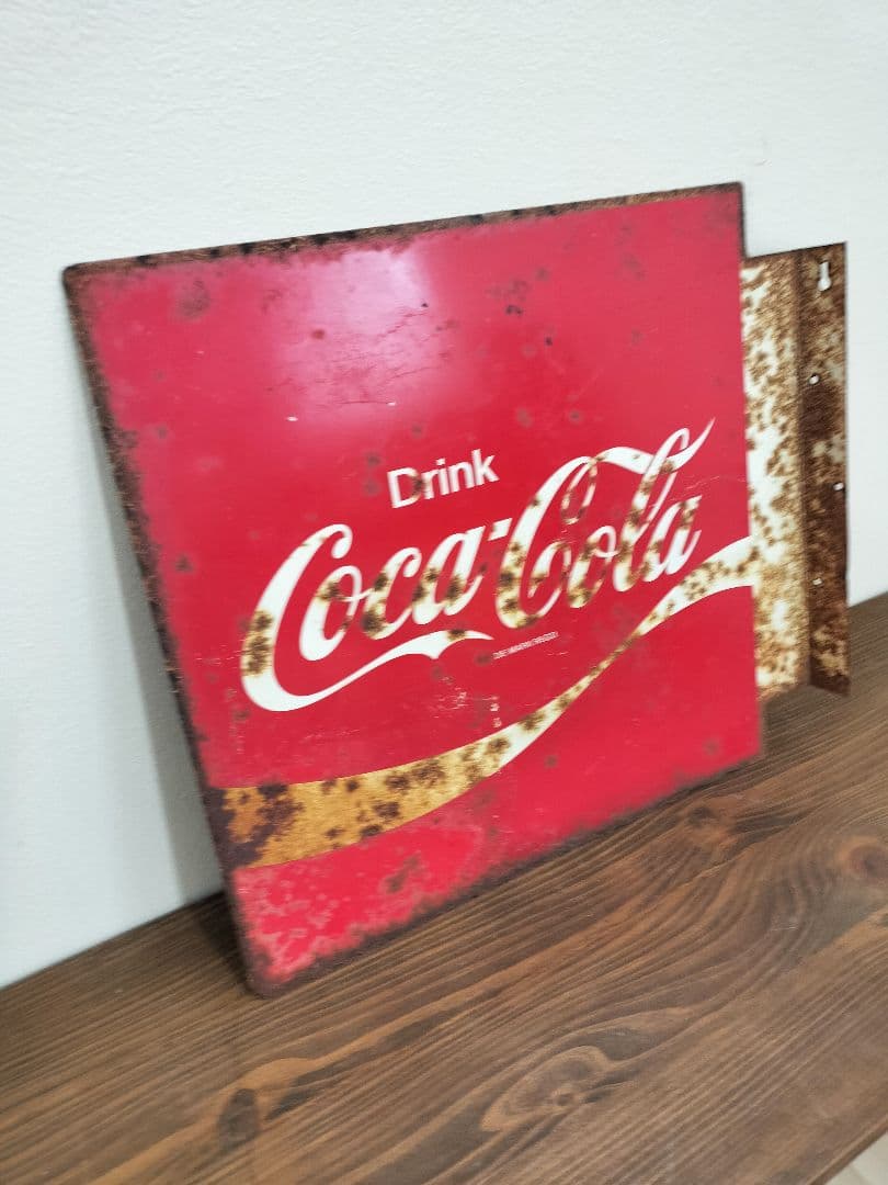 コカコーラ　看板　昭和レトロ
