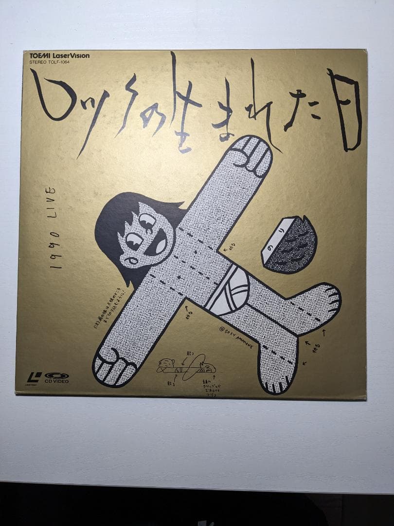 ロックの生まれた日　レーザーディスク