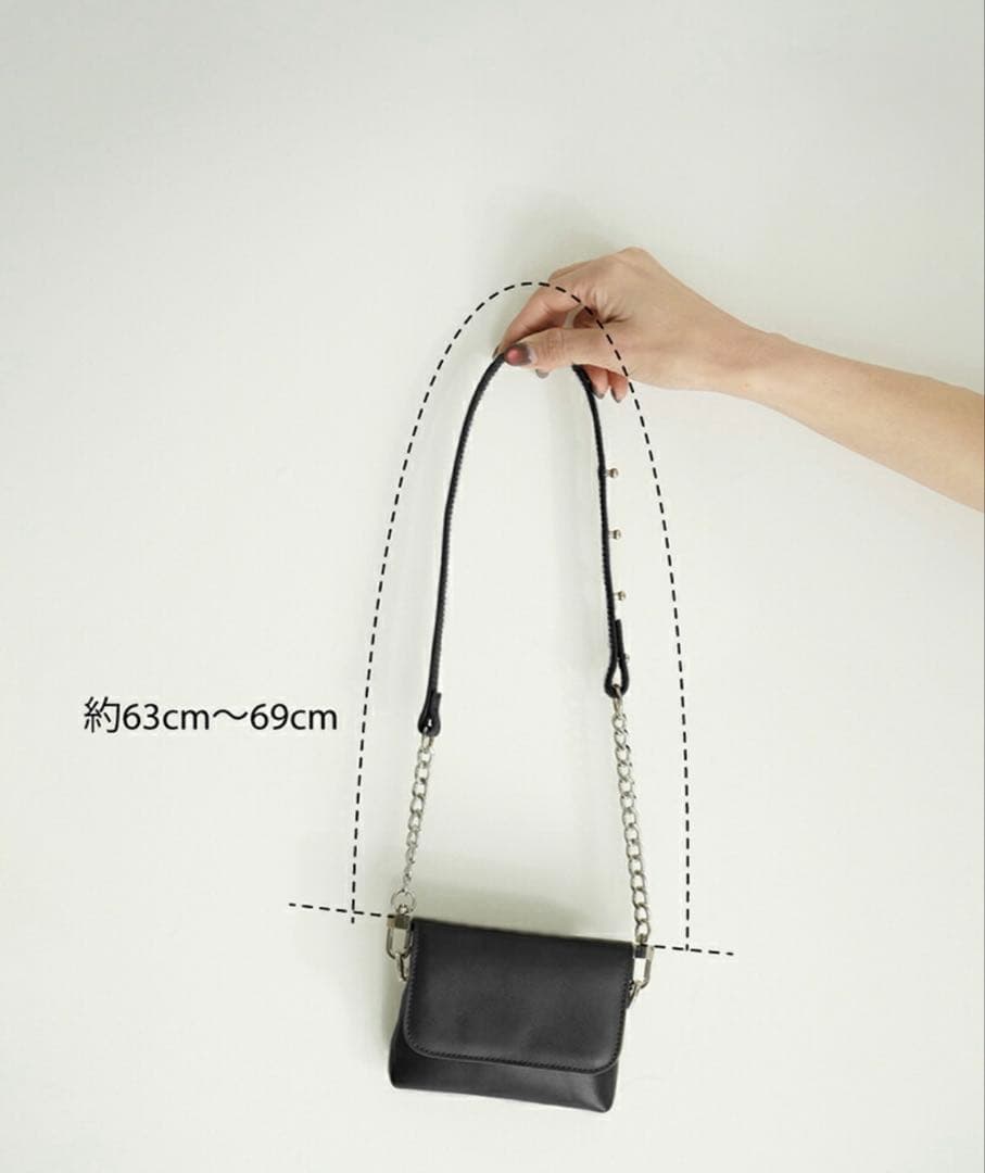 新作《YENN》 CHAIN BELT POUCH チェーンベルトポーチ