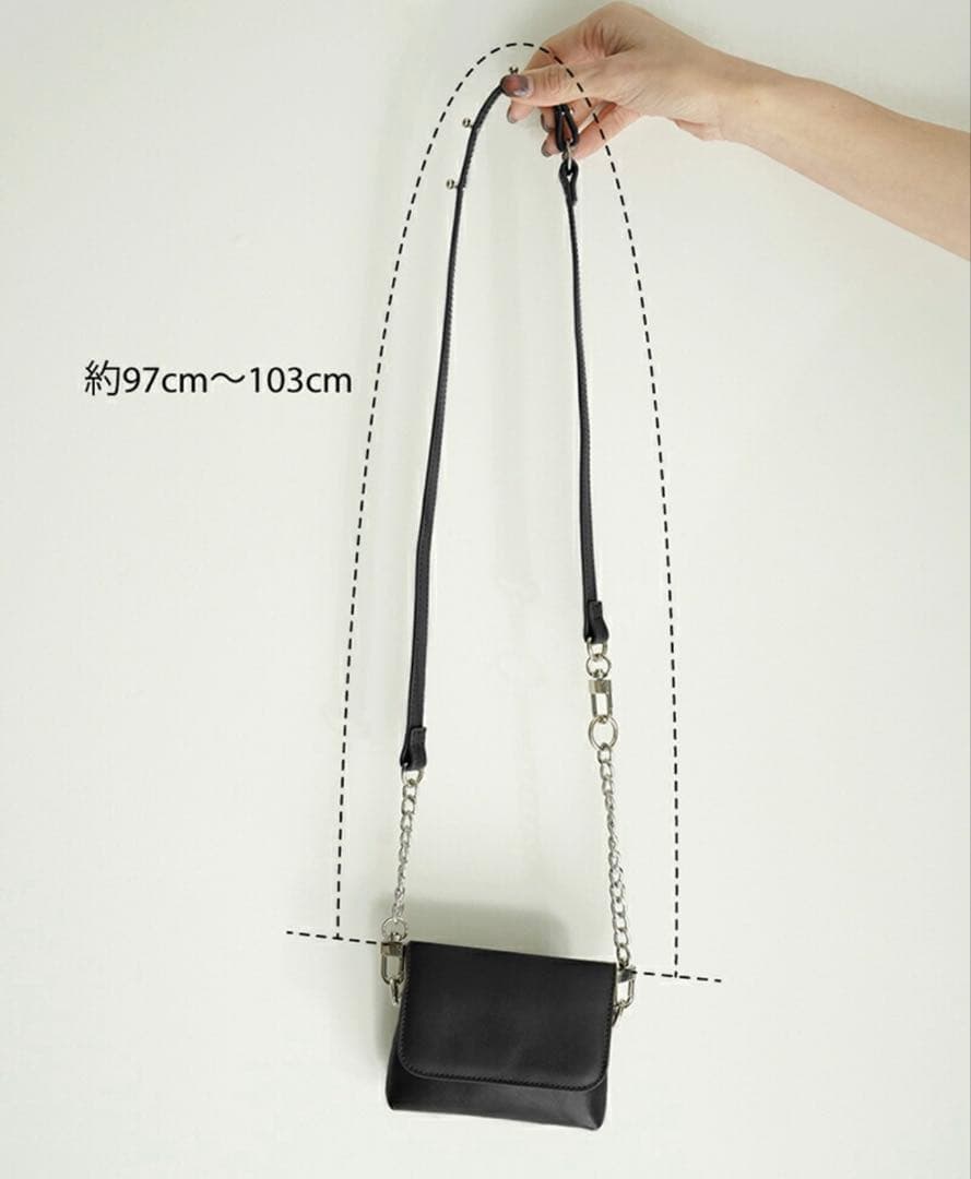 新作《YENN》 CHAIN BELT POUCH チェーンベルトポーチ