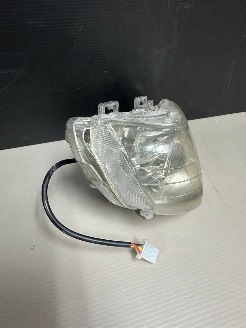 アドレスV125G 紫白イカリングヘッドライト LED CF46A CF4EA