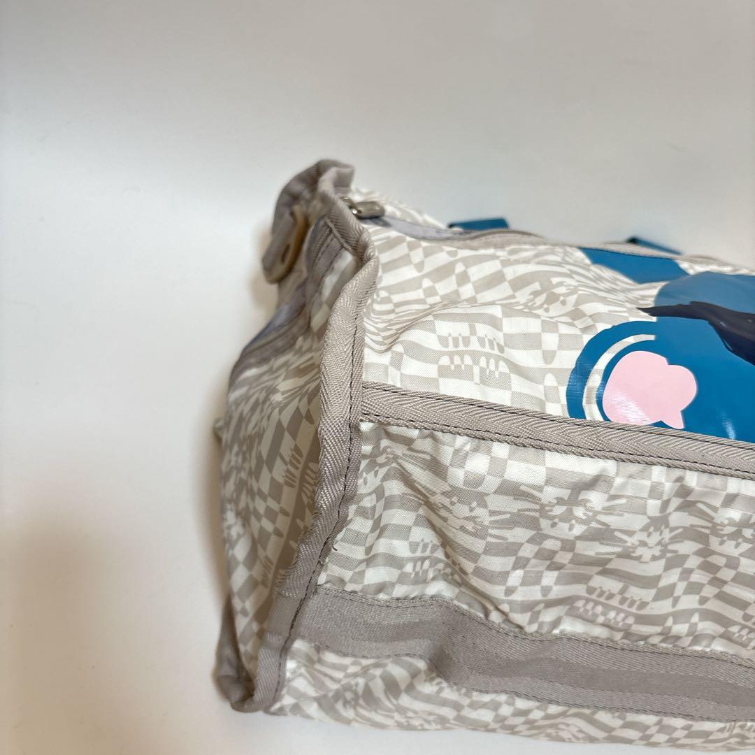 【Le Sportsac】極美品 2way コラボ ラビット白 ボストンバッグ