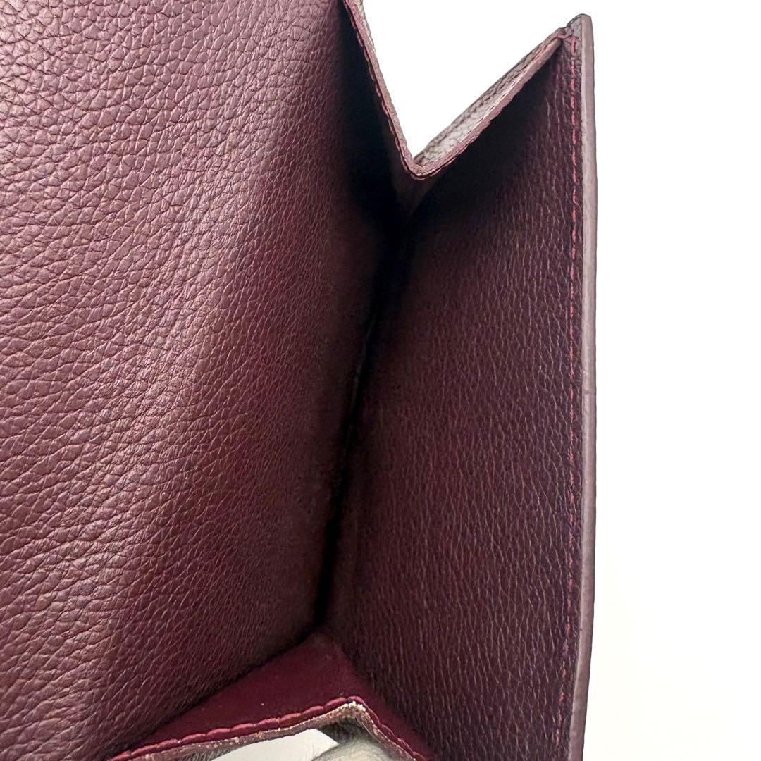 【希少】ルイヴィトン ポルトフォイユ・ロックミー2 二つ折り財布 プルーヌ