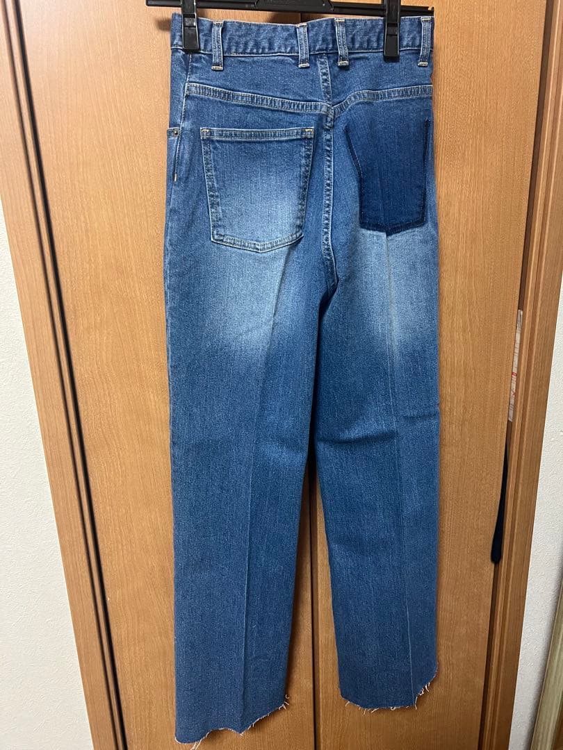【新品】センタープレスデニム