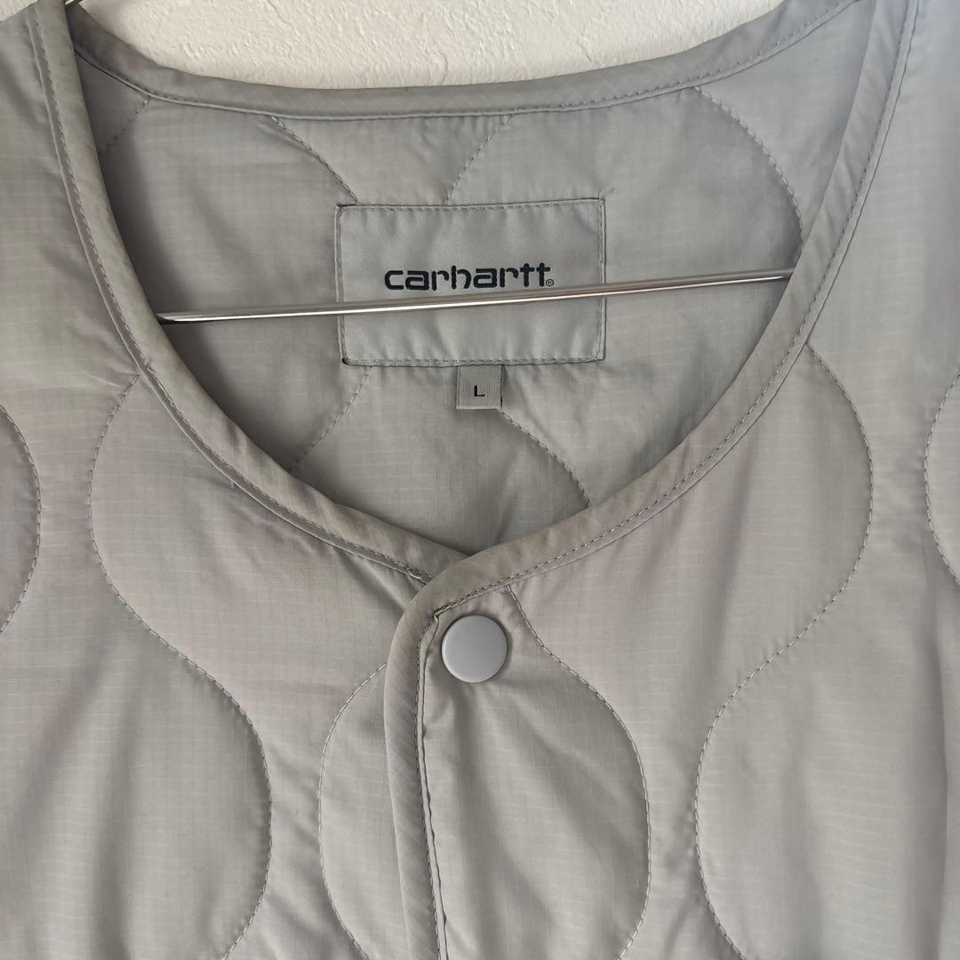 Carhartt WIP グレー キルティング ベスト L