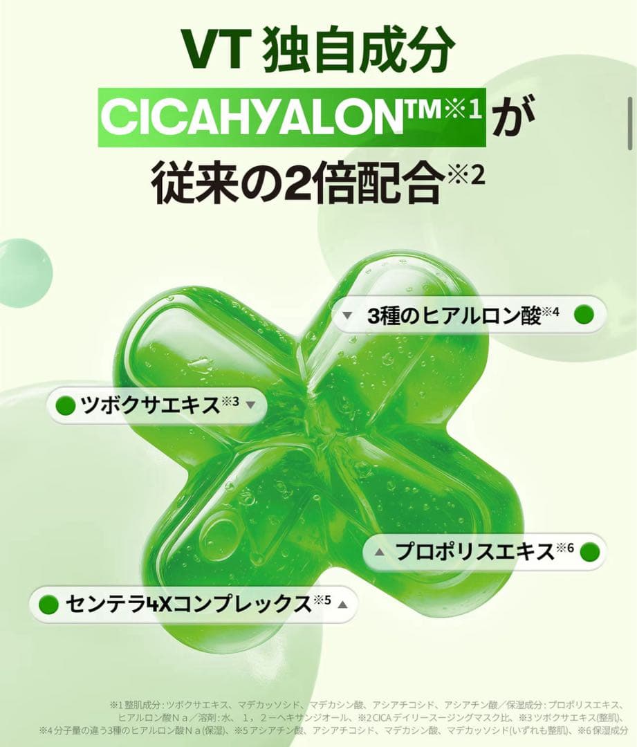 VT CICA/シカデイリースージングマスク2X【4箱】