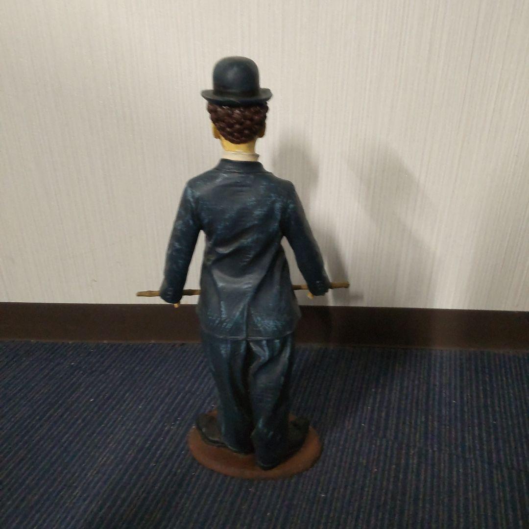 チャーリー・チャップリン 置物 約45cm