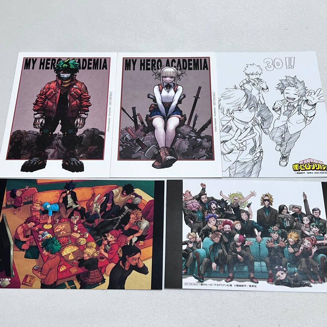 僕のヒーローアカデミア 1〜42巻　映画特典4冊付き　全巻セット　完結