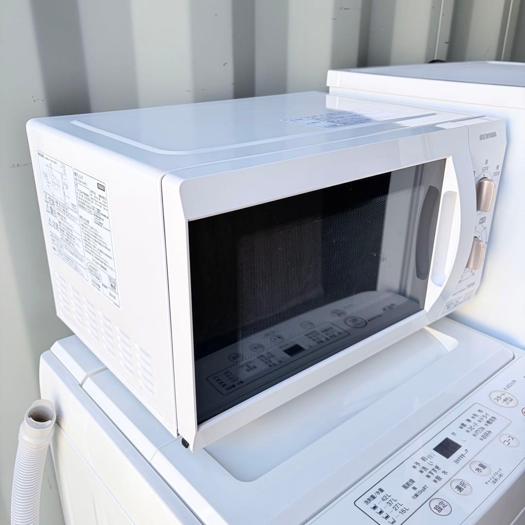運搬取付無料！ホワイト純正メーカー冷蔵庫・洗濯機＋フラットレンジ3点セット！美品