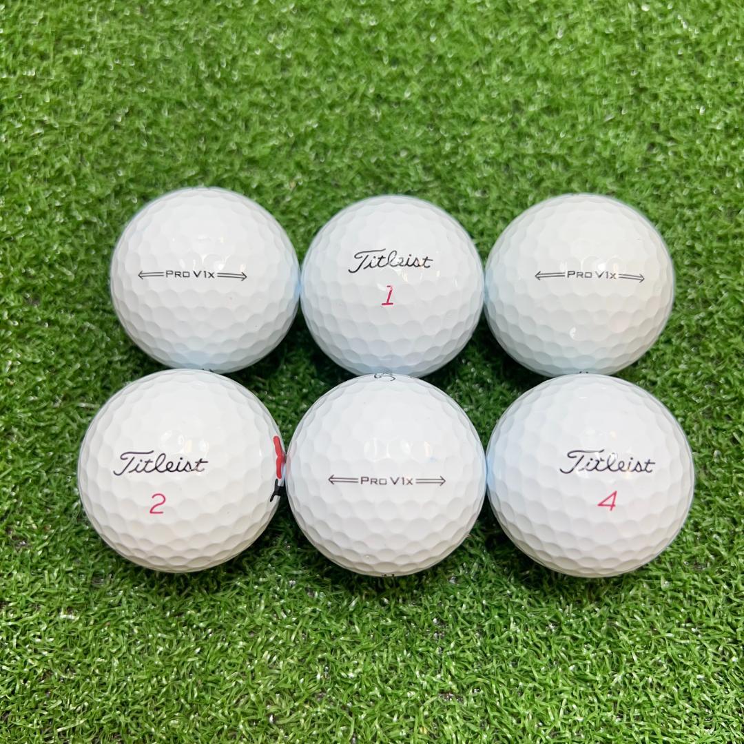 【S88】Titleist PRO V1X 白 21年 ロストボール 24球