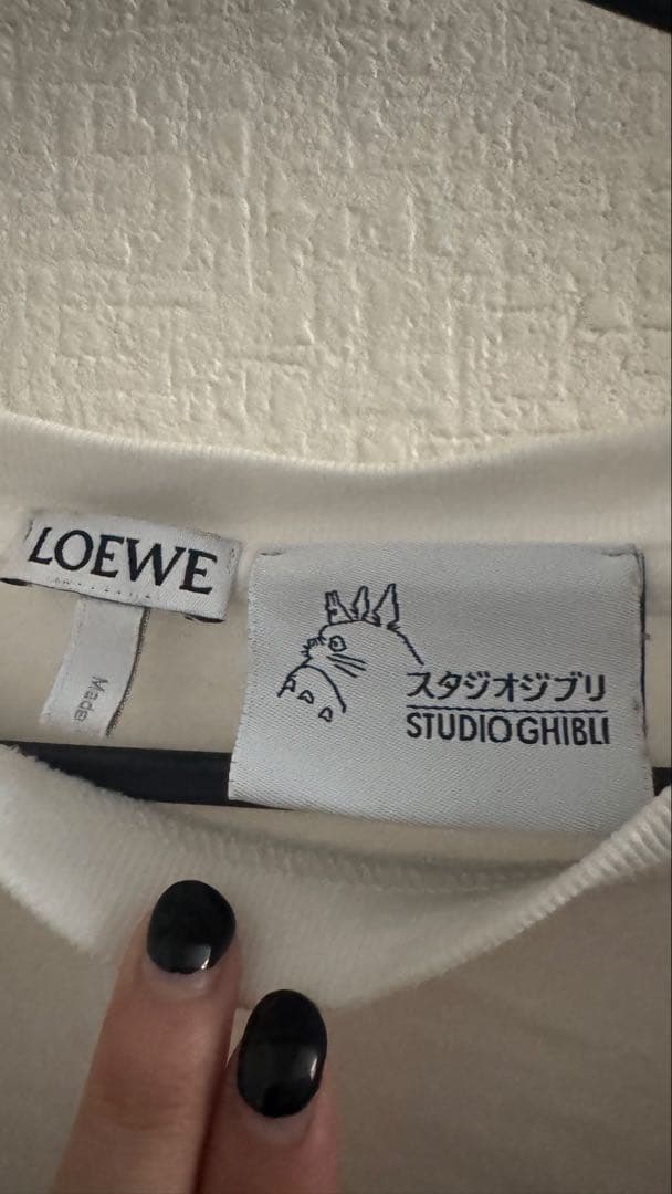 LOEWE スタジオジブリ コラボ Tシャツ　カルシファー