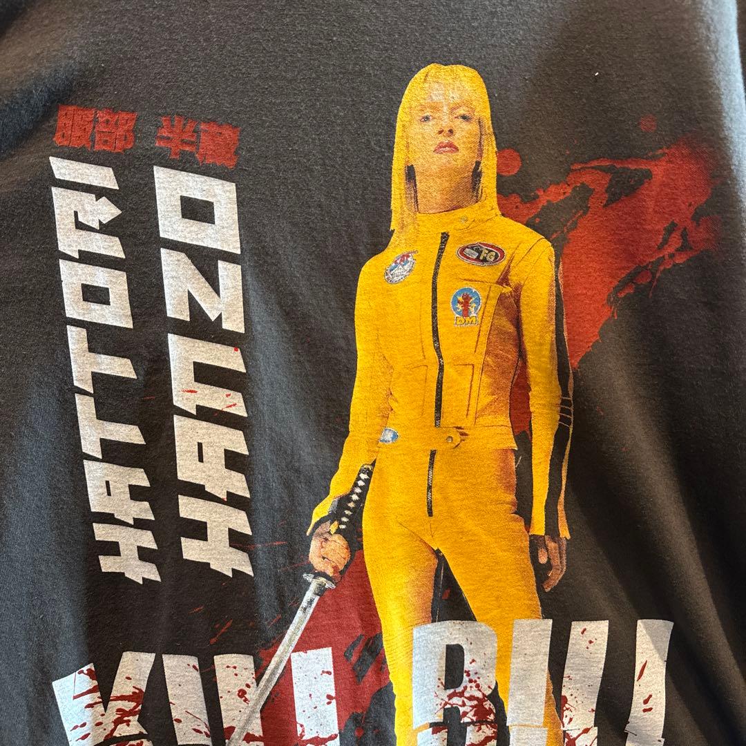 KILL BILLキルビル ムービーTシャツvolume1LサイズブラックJ75