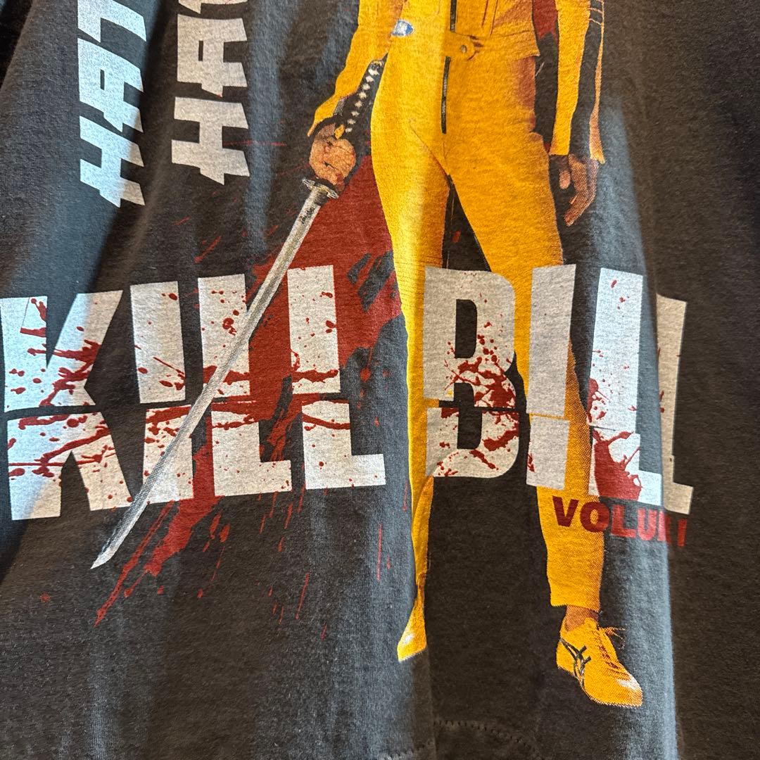 KILL BILLキルビル ムービーTシャツvolume1LサイズブラックJ75