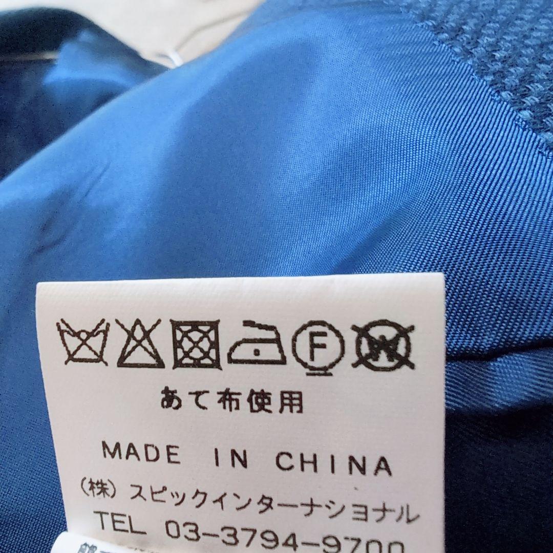 【極美品】高級伊製生地 REDA　リネンジャケット　ネイビー　M　春夏　ソフコン