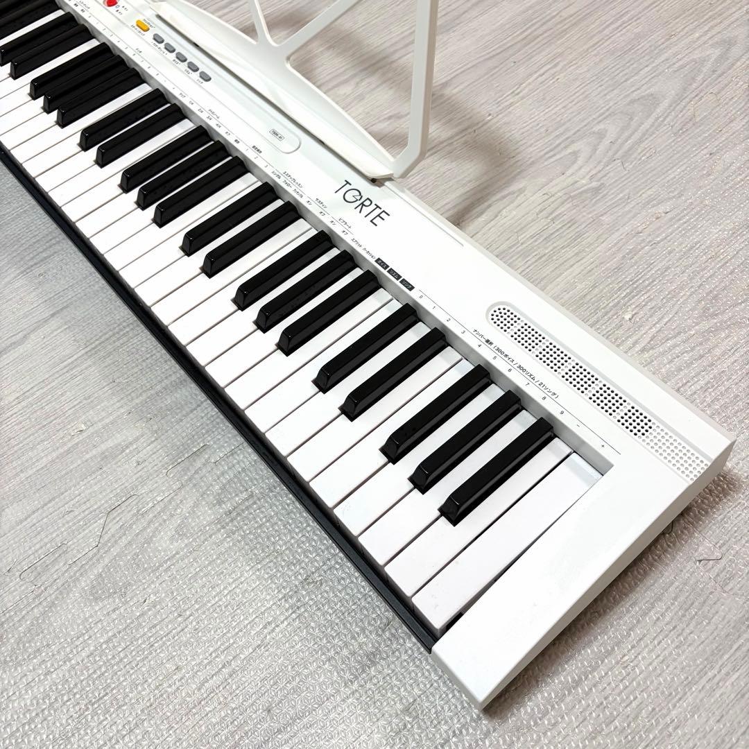 TORTE TSDK-61 電子キーボード 電子ピアノ ステレオヘッドホンセット