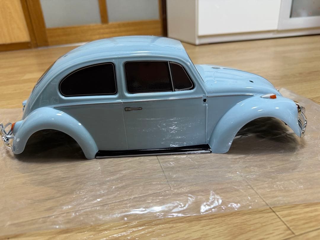 Volkswagen Tamiya 1/10ビートル 水色 ボディ