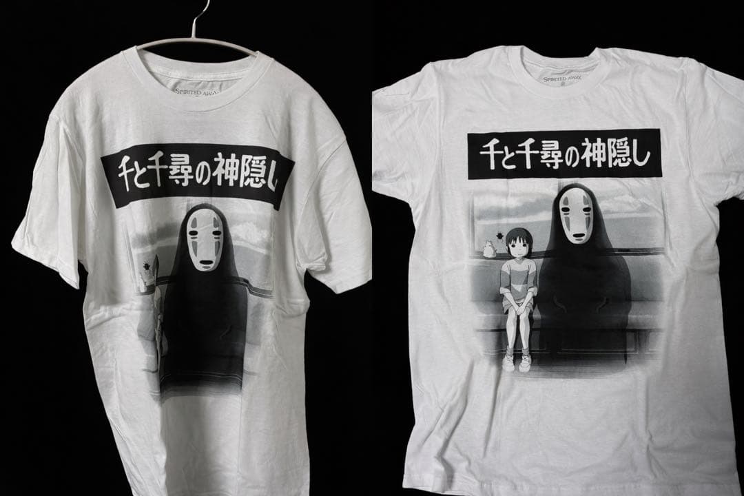 スタジオジブリ　千と千尋の神隠し　ムービーTシャツ　カオナシ