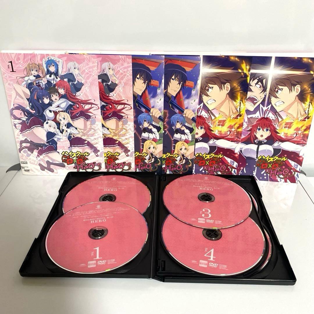 新品ケース付　ハイスクールD×D　1期～4期　DVD　全巻セット