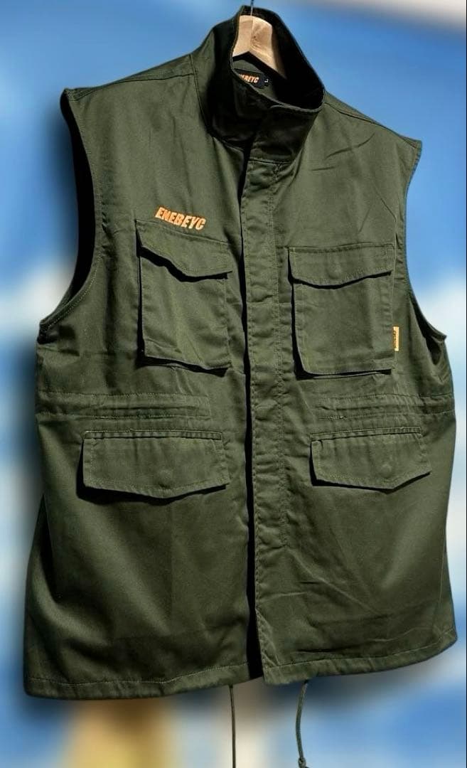 ENEBEYC (エネベイク) ミリタリーベストＬ. 美品