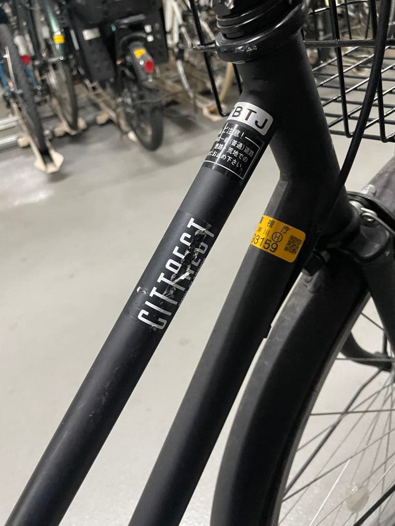 自転車 シティサイクル ブラック 直接引取り(東京都内 湾岸エリア近辺)