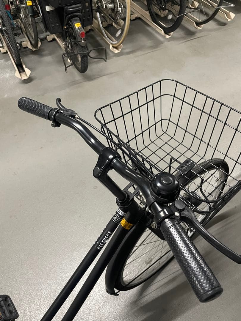 自転車 シティサイクル ブラック 直接引取り(東京都内 湾岸エリア近辺)