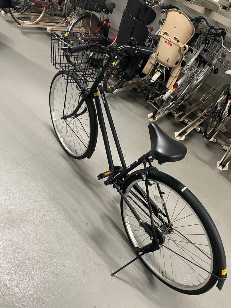 自転車 シティサイクル ブラック 直接引取り(東京都内 湾岸エリア近辺)