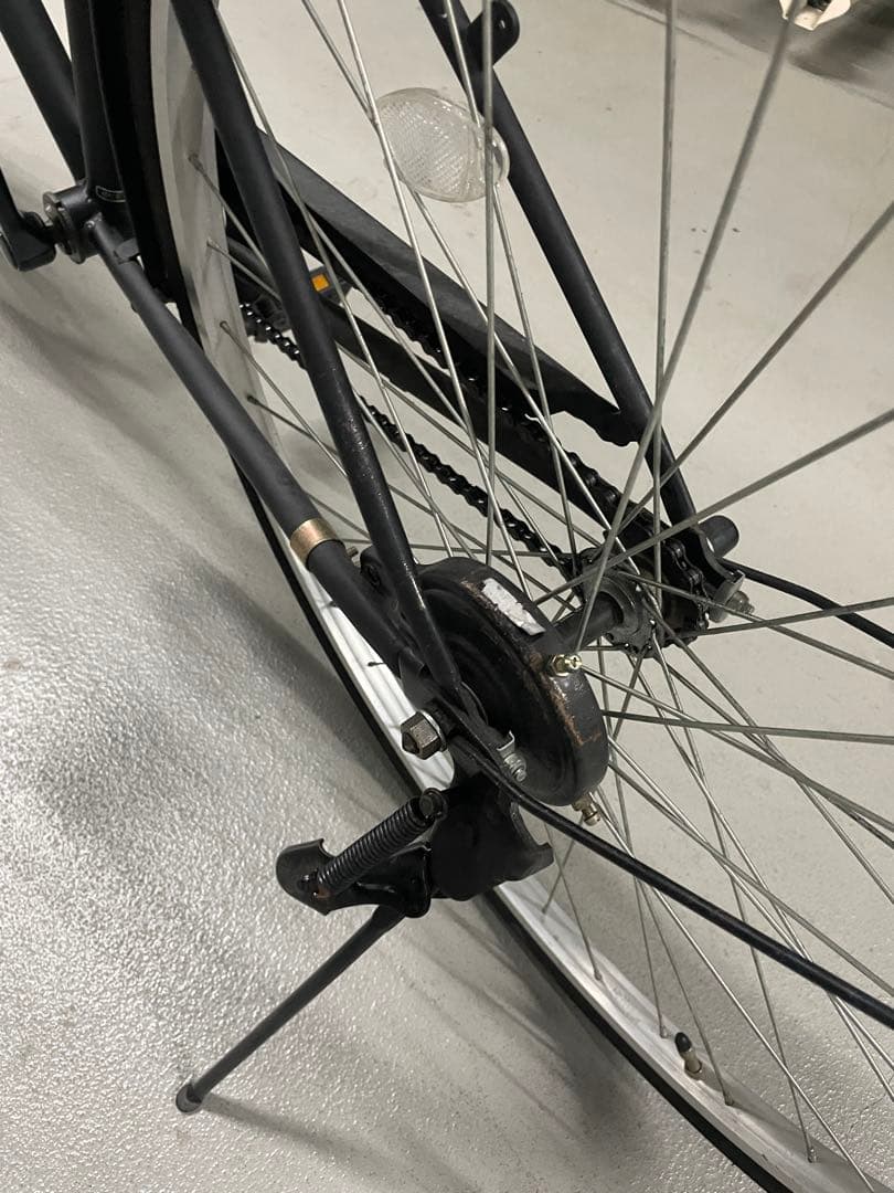 自転車 シティサイクル ブラック 直接引取り(東京都内 湾岸エリア近辺)