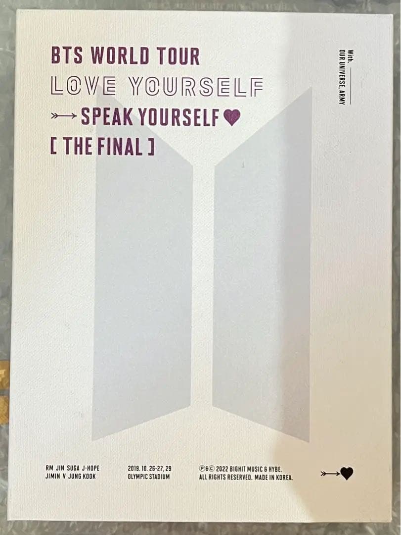 K-POP・アジア BTS LOVE YOURSELF SPEAK YOURSELF