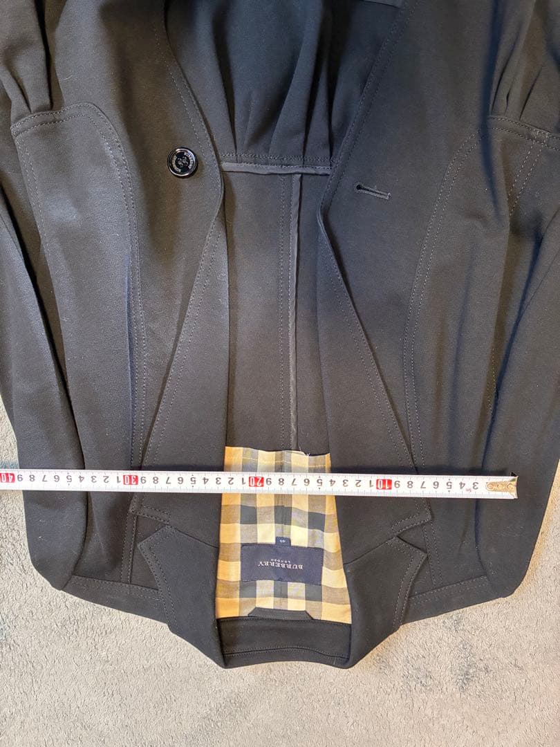 BURBERRY LONDON ブラックテーラードジャケット