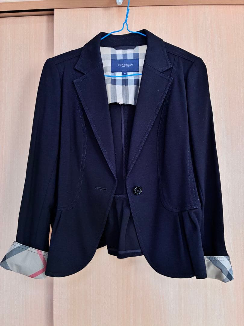 BURBERRY LONDON ブラックテーラードジャケット