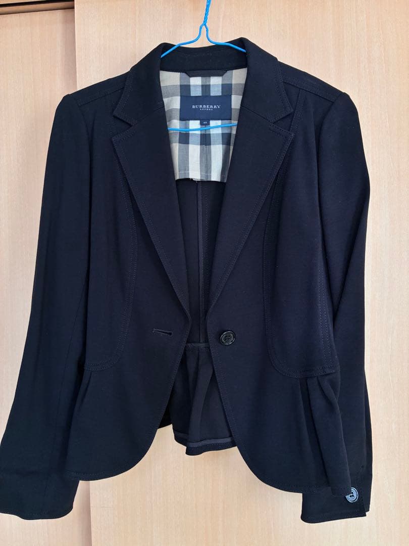 BURBERRY LONDON ブラックテーラードジャケット